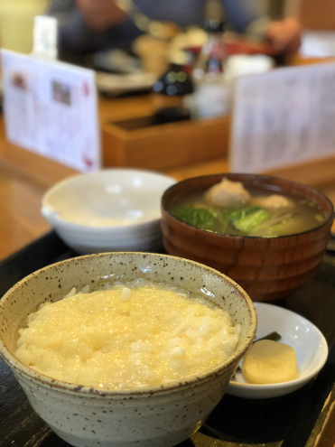 おっぽに亭こっこの卵かけごはん