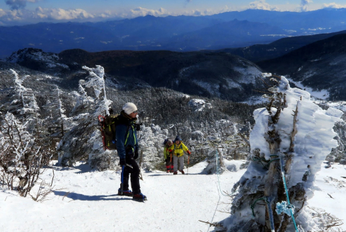 北横岳登山道