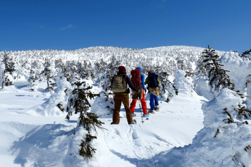 西吾妻山スノーモンスター山行