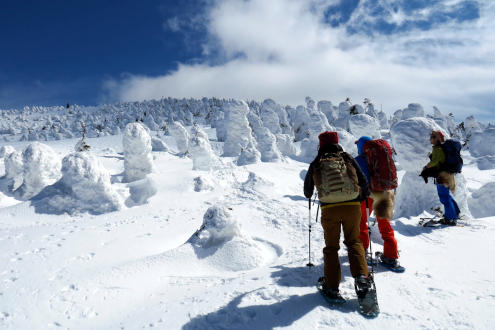西吾妻山スノーモンスター山行