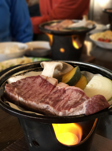 赤岳鉱泉の晩ごはん