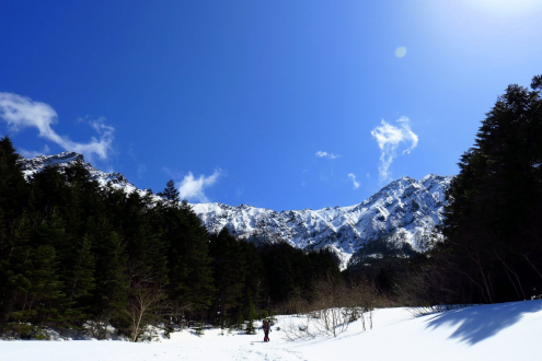 雪の赤岳登山