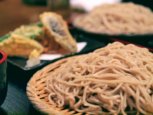 とある蕎麦屋にて