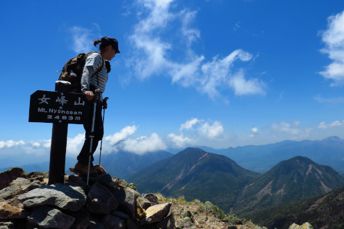 女峰山 山頂