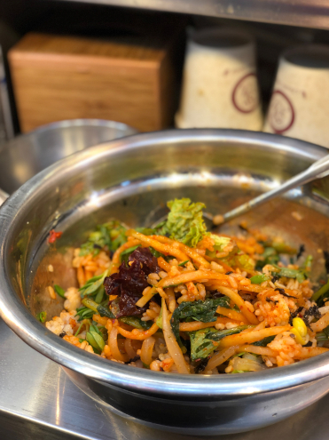麦飯ビビンパ