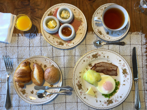 鷲が峰ひゅっての朝ごはん