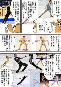 キム・ヨナ疑惑マンガ