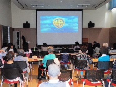 映画上映会の様子