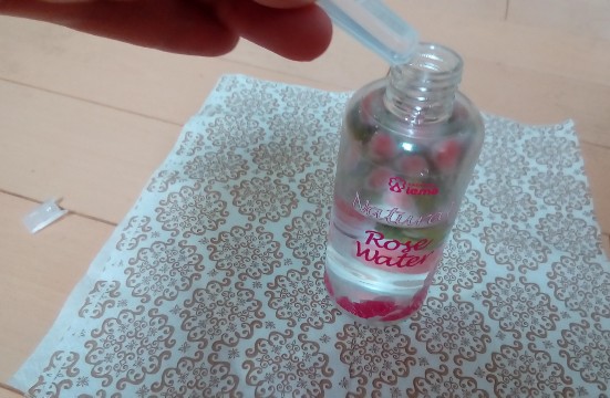 勝1回薔薇水に勝入れる