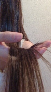 スカルプ髪の毛