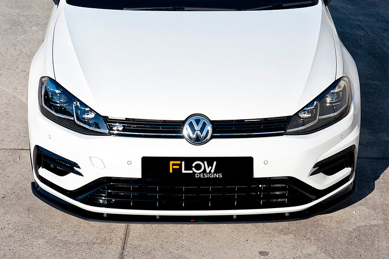 VW GOLF7.5 R FLOW DESIGNS フロントスプリッター   G Blog