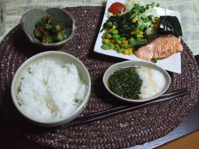 鮭のバター焼き