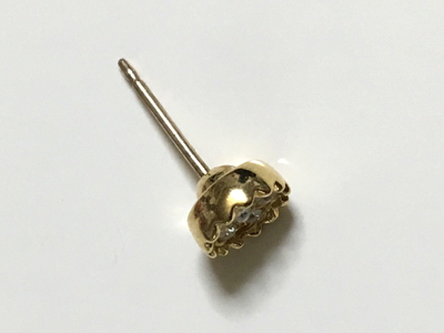 無くしたピアスつくる