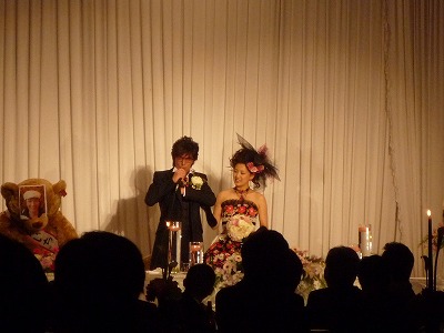 島村信一さん利栄さんの結婚を祝う会