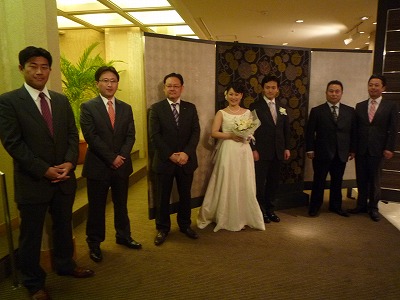 宮下陽介さん由美さん結婚を祝う会