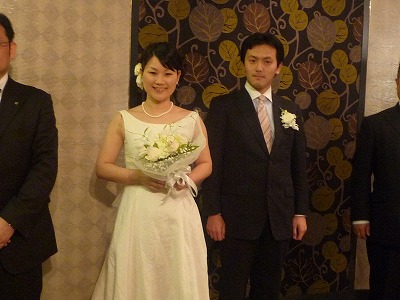 宮下陽介さん由美さん結婚を祝う会
