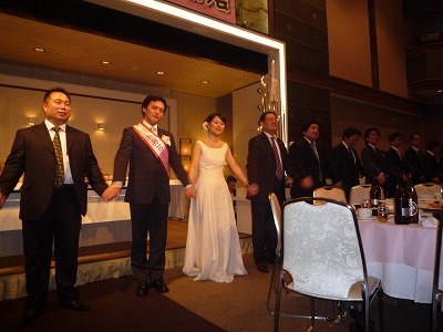 宮下陽介さん由美さん結婚を祝う会