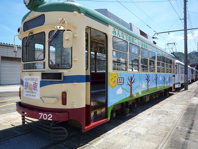 みんなで絵画こう!夢電車リハーサル