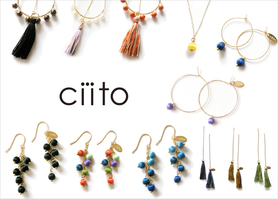 刺繍糸から生まれる優しいアクセサリーブランド Ciito しいと が入荷しました Freepark