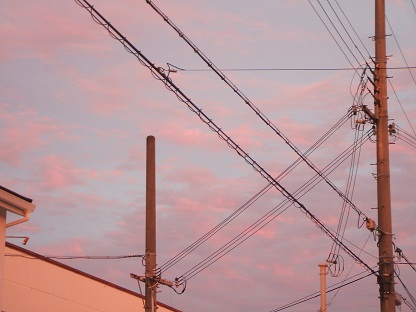 東の空