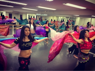 楽しく踊り、たくさん良い汗をかきました。