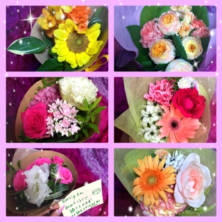 また、皆様より美しいお花を頂戴しとても嬉しかったです。祝福のお花を頂き幸せな気持ちです。有難うございました。
