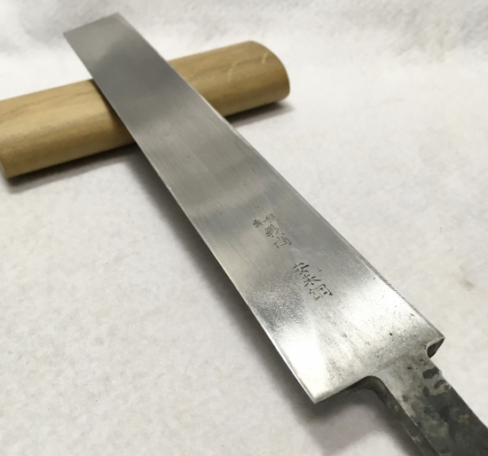 Yahoo!オークション - 義尚 塗師屋小刀 安来鋼 全長約31.8cm 刃