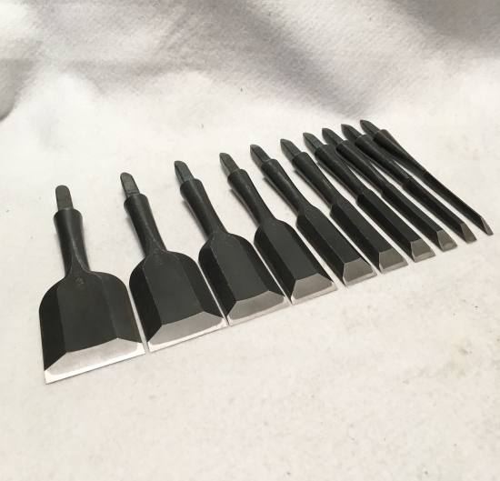 長弘5分追入のみ （菊弘丸 追入れ鑿 赤樫柄 9分5厘 【28.5mm】 面取奴 