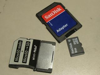 microSD移動