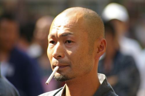 なんかポトレに撮れたおっさん