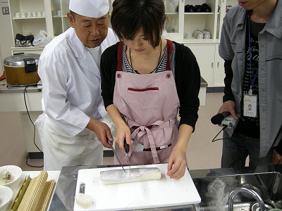 八戸前沖さば料理教室