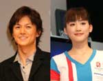 結婚したい有名人1位に選ばれた福山雅治さん(左)と綾瀬はるかさん