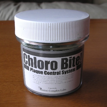 toothpaste chlorobite