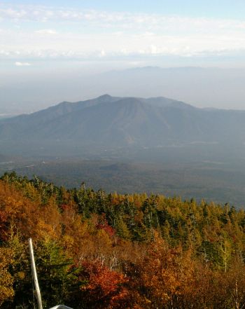 富士山から見下ろし紅葉