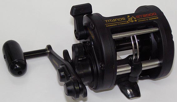 超美品　シマノ　チタノス　GT3000　レイクトローリング　2 芦ノ湖・トラウト・レイクトローリング,レイクトローリングタックル