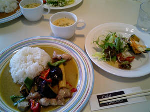 グリーンカレー。