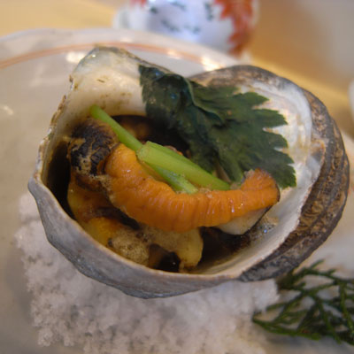 サザエつぼ焼き