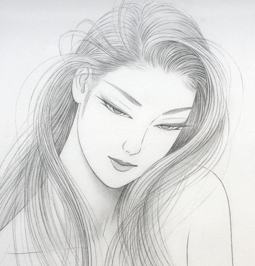 6/05 鶴田一郎・原画「魅惑のまなざし」 | 「三条衣棚突抜町から