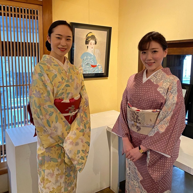 1/25 「中西麻莉子・日本画展」完売お礼！ | 「三条衣棚突抜町から」J