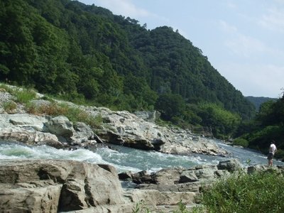 長瀞の河原