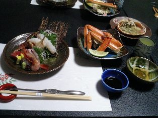 満月食事