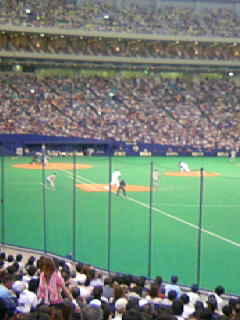 中田の力投