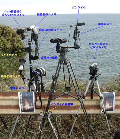 撮影の裏