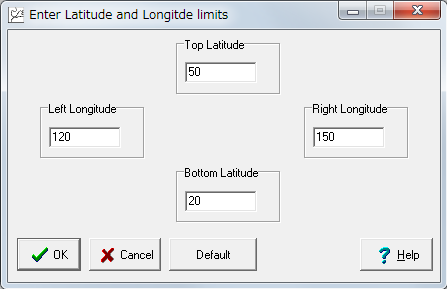 Desktop Coastline Extractorを使う