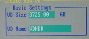 RAID構築 PERCH700