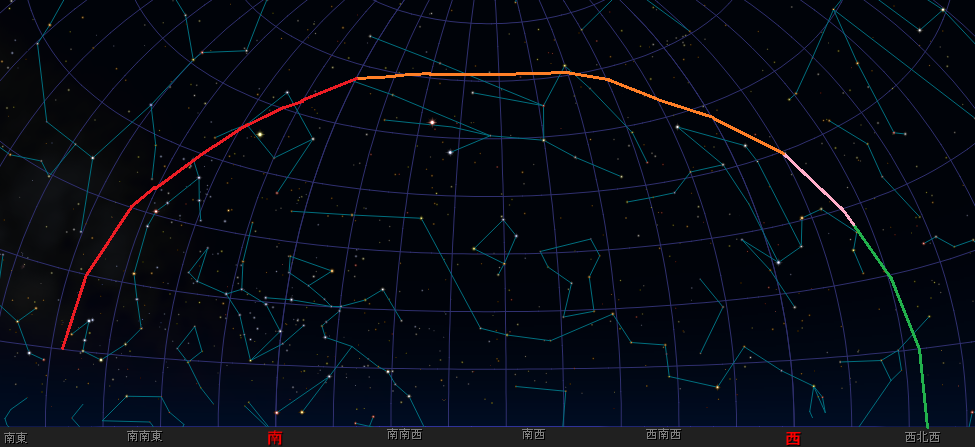 H-IIAF23の追跡