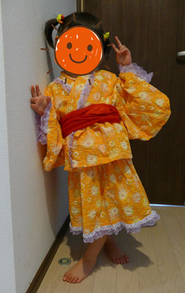 浴衣ドレスを作る