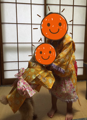 浴衣ドレスを作る