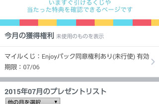 プレミアムくじ パケくじ 当たる