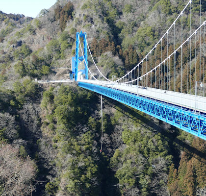 竜神大吊橋 バンジー
